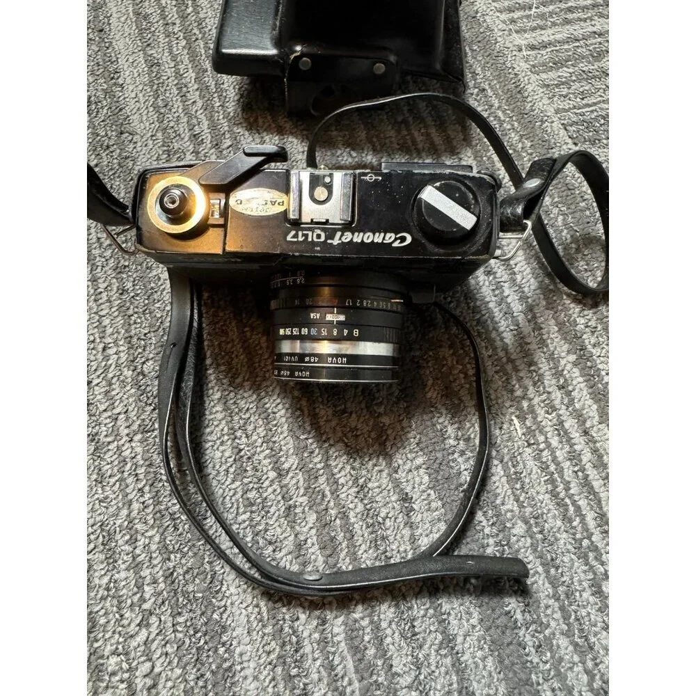 Canon Canonet QL17 GIII, a 35mm film rangefinder camera